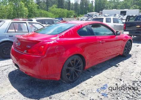 2008 Infiniti G37 Base from USA, damaged, VIN JNKCV64E18M100571